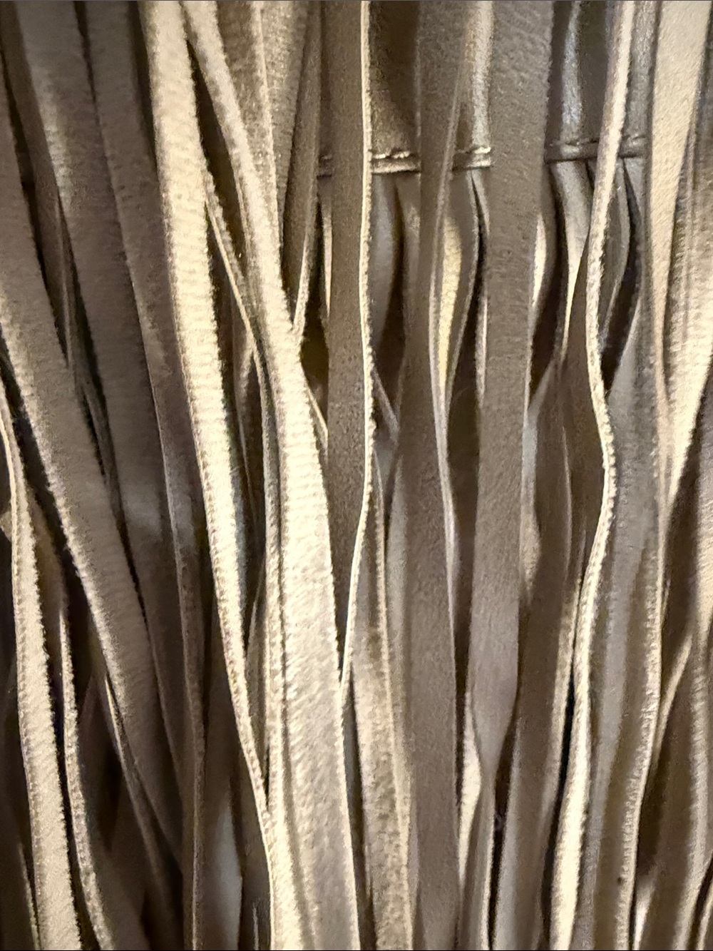 Fringe Crossbody Shoulder Bag in Taupe - Picture 11 of 12
